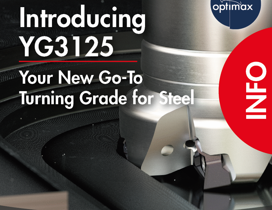 Obtenez plus de résultats avec YG3125 – la nouvelle nuance de tournage de YG-1