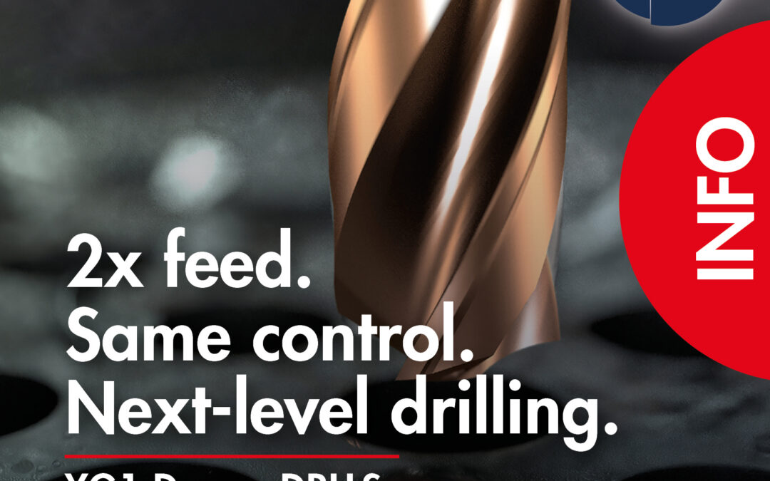 Augmentez votre productivité avec la foreuse YG-1 Dream Drill High Feed